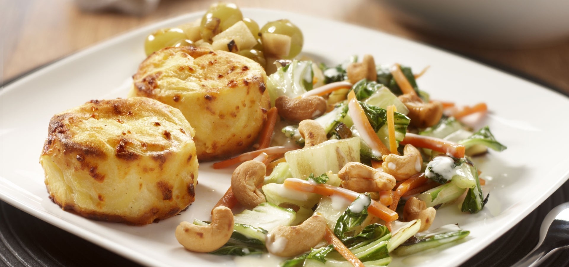 Cream und Cheese Gratin Gastronomie