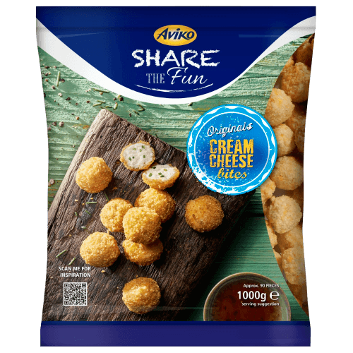 809331-Aviko cream cheese bites 1000g-packshot